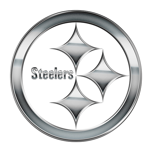 Pittsburgh Steelers Silver Logo vinyl decal